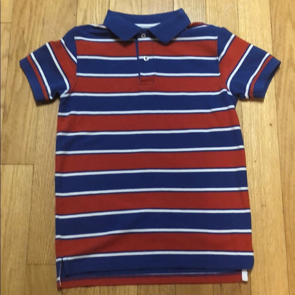Boys J. Khaki Polo Shirt Size (Medium)
